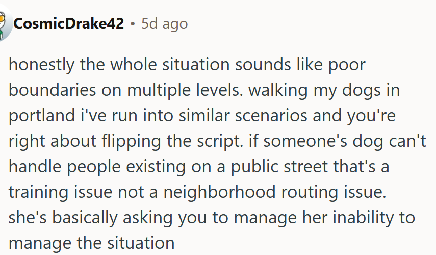 Poor boundaries on multiple levels