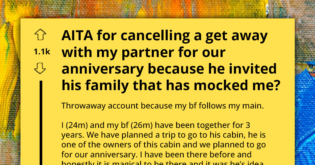 Lady Gets Mocked By Partner's Family Because Of Her Mental Illness, Cancels Their Anniversary Getaway