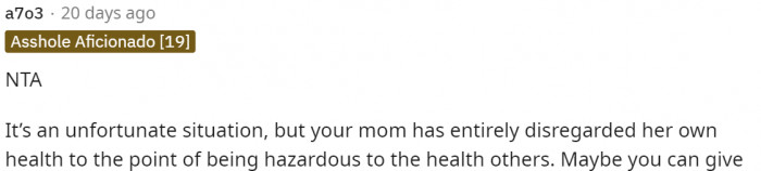 This person states that OP isn't wrong in this situation. Continue to part two of this comment below.