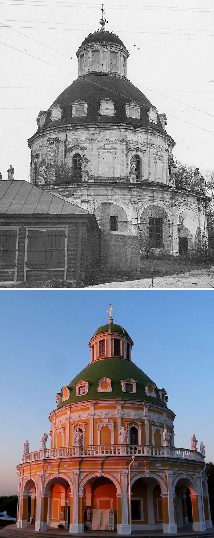 30. Renovation of a Church in Podmoklovo, Russia.