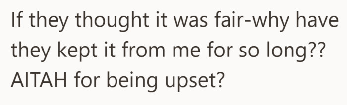 For her, the hardest part was not the car. It was finding out the truth so many years later.