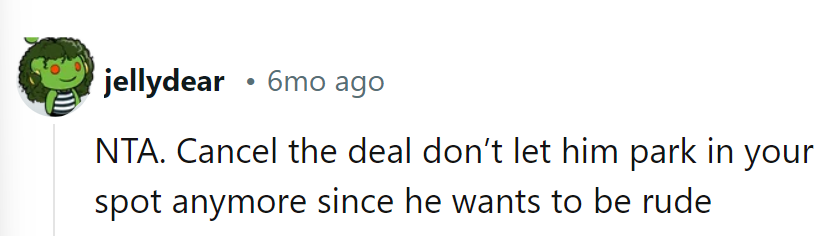 No deal, no spot. Rude behavior gets the boot.