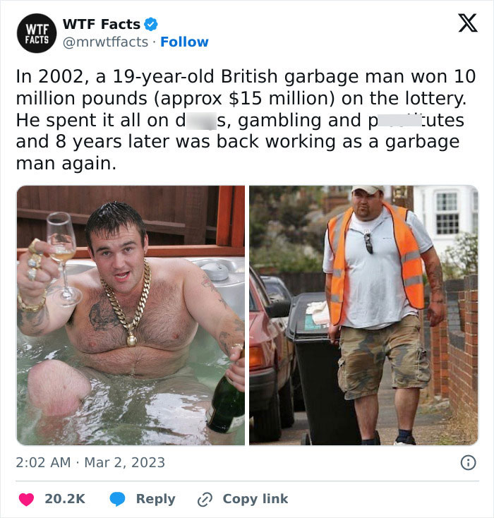 14. At least he lived so much, right?