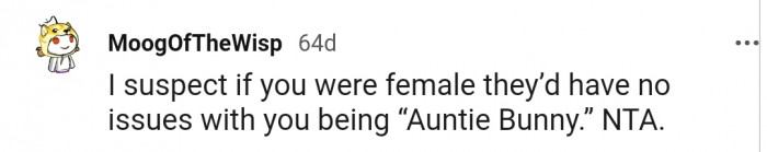 Maybe things would have been different if OP was a female