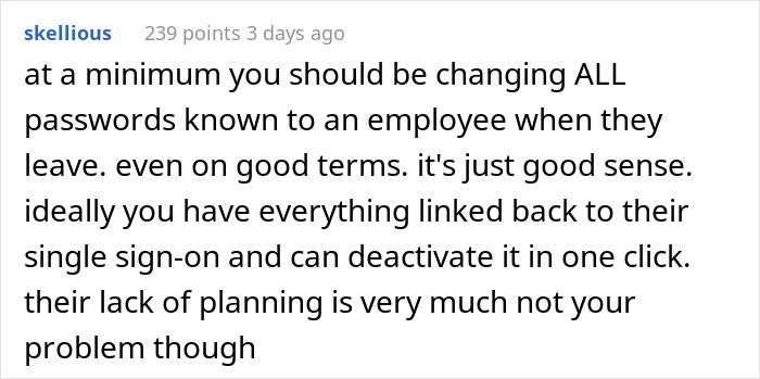 Their Lack of Planning Is Not Your Problem