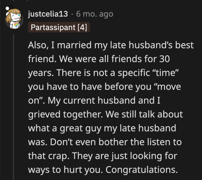 Those shaming her for getting engaged to Alex should be on top of her no-contact list.