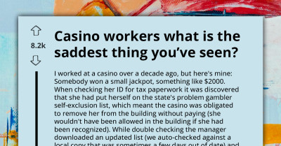 Casino Workers Share Their Saddest Stories, And They Are Heartbreaking