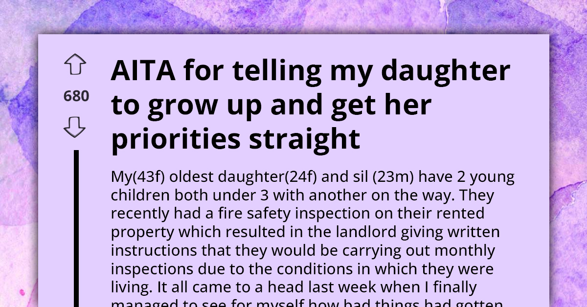 Mom Criticizes Daughter’s Priorities After Babysitting Request - She Wants Nail Appointment, Despite Living In Pigsty