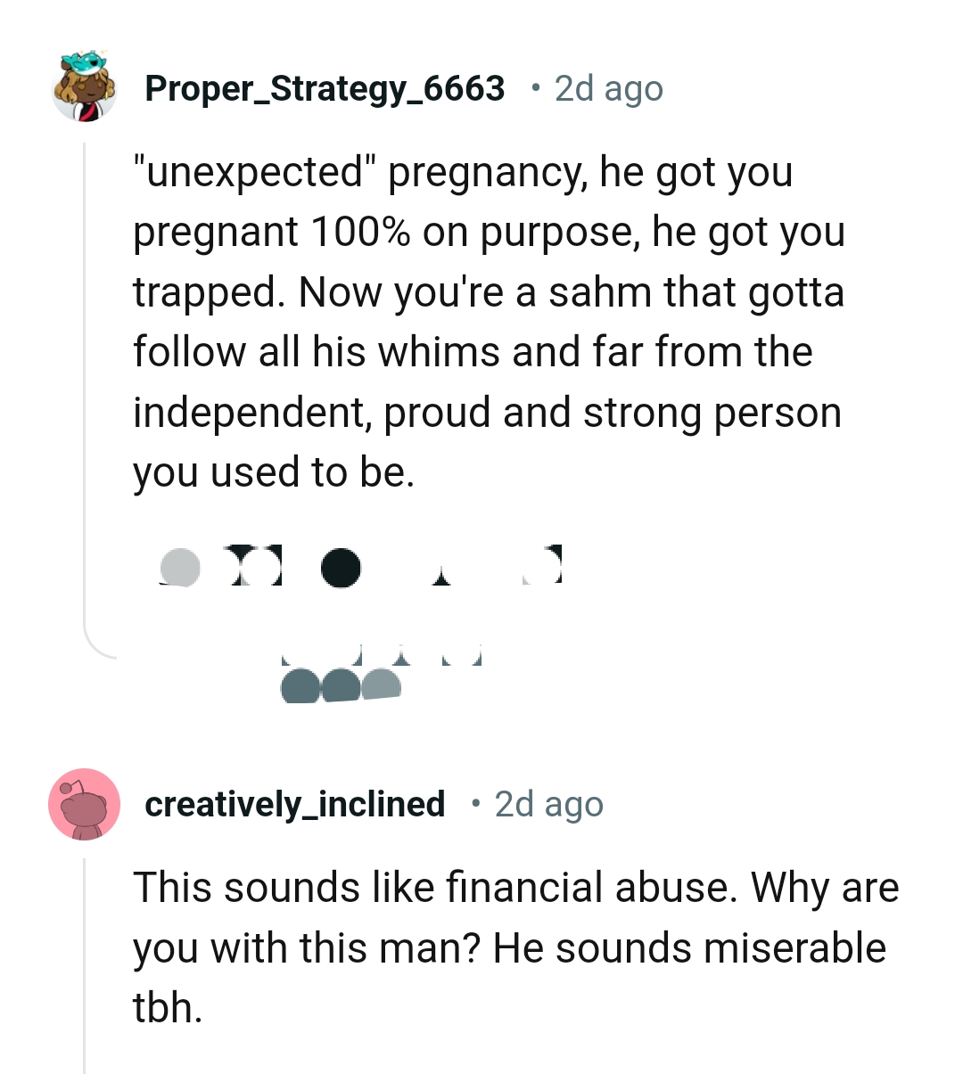 The OP is now a SAH mom that follows instructions