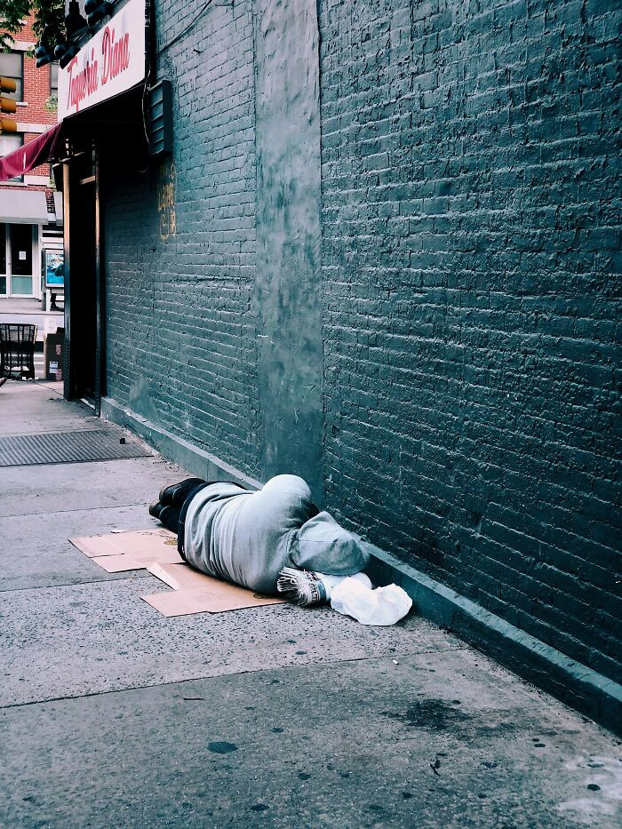 15. The homelessness.