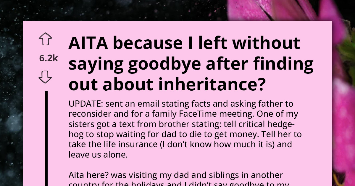 Her Dad’s Eight-Figure Estate Was Supposed To Be A Family Legacy - Until She Found Out Her Share Was Only 1%