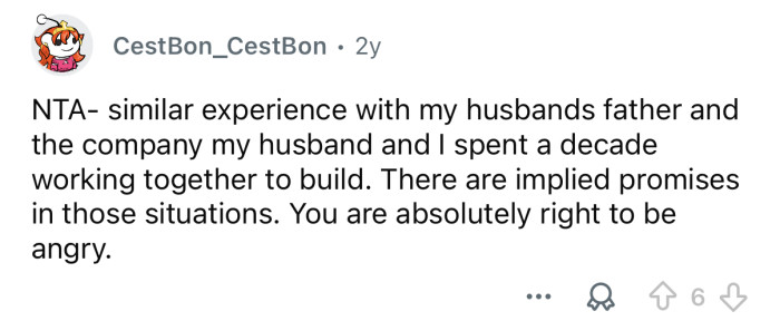 You’re right to be angry.