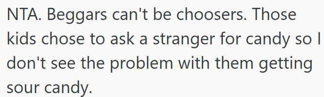 Beggars Can't Be Choosers When It Comes to Free Halloween Candy