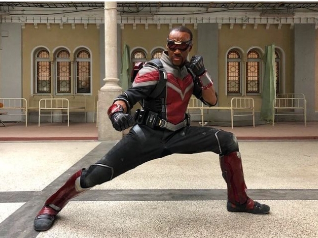 Aaron Toney is his MCU stunt double.