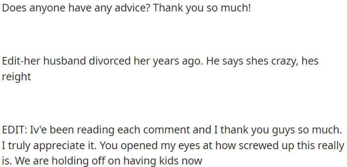 OP has become aware of the complexities of her situation and is now seeking guidance from others.