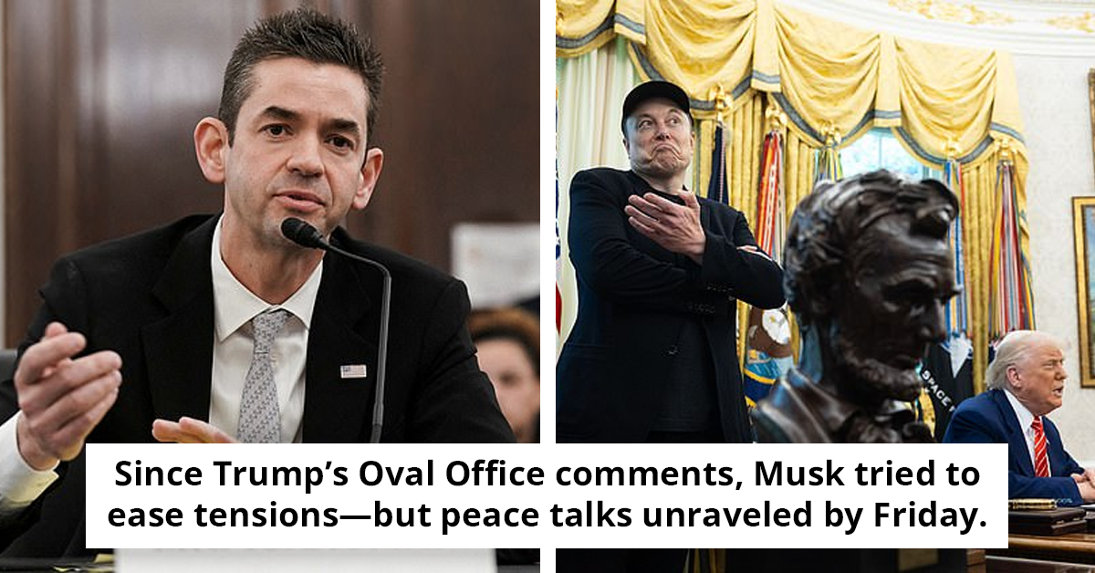 The Influential Advisor Behind The President’s Dramatic Fallout With Elon Musk