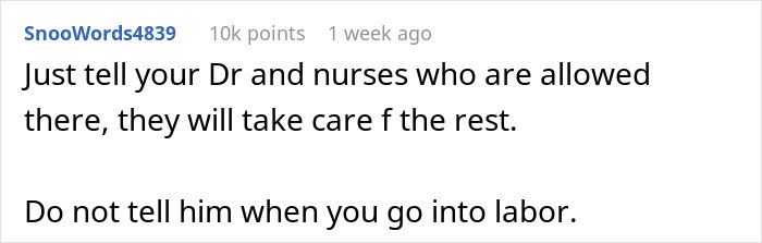 Inform the Doctors and Nurses Who You Want and Who You Don't Want