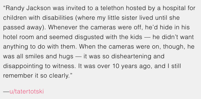 8. Randy Jackson