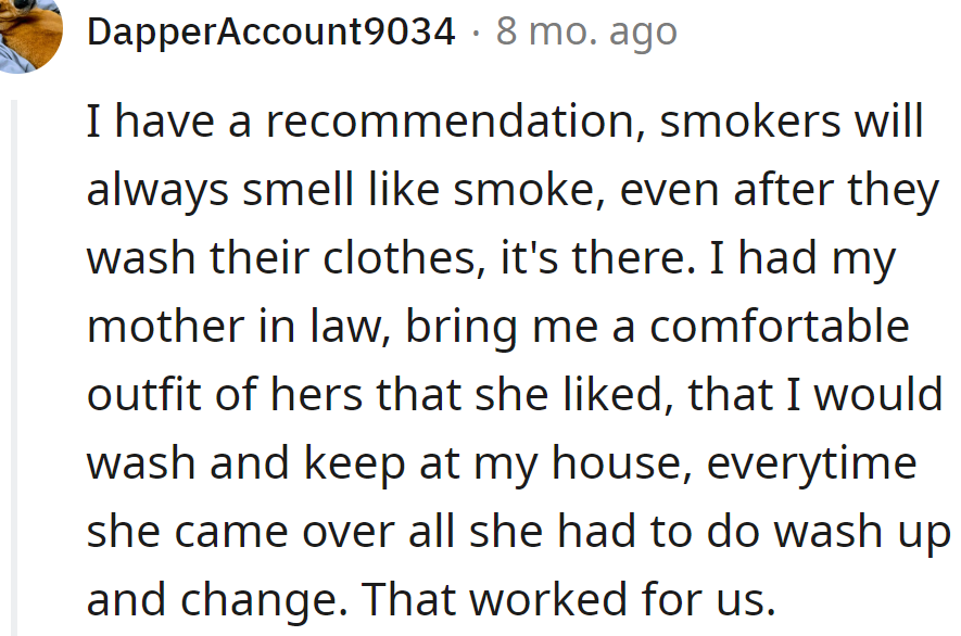 A Reddit user shared how they handled the same problem