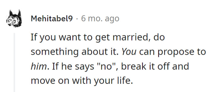 Ladies, eyeing that aisle? Propose.