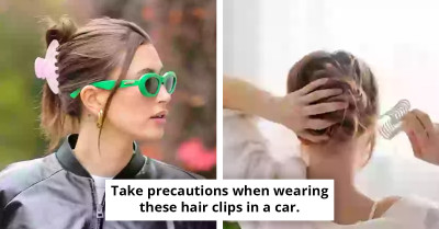 Anyone Wearing Claw Clips While Driving Issued Grim Warning