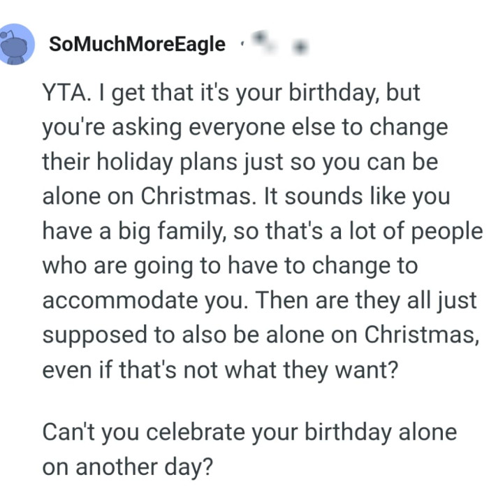 Let's head into the comments section and find out what other Redditors have to say about the story