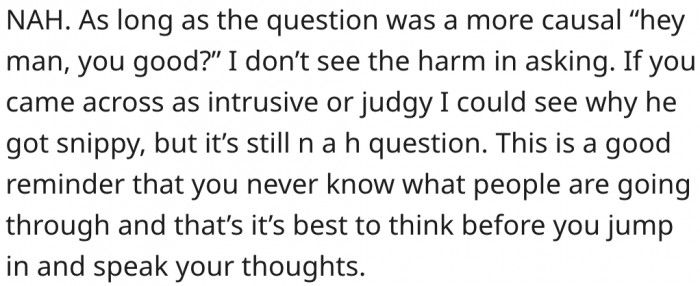 8. The incident serves as a good reminder not to judge a book by its cover.