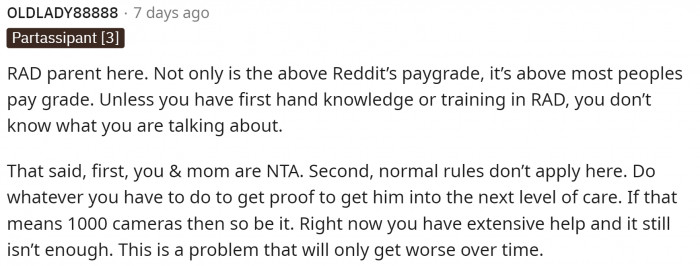 People began sharing their experiences dealing with the brother's condition and giving advice.