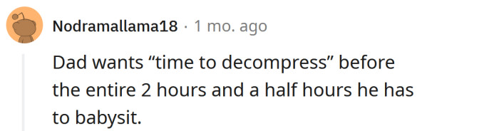 Must be a tough life.