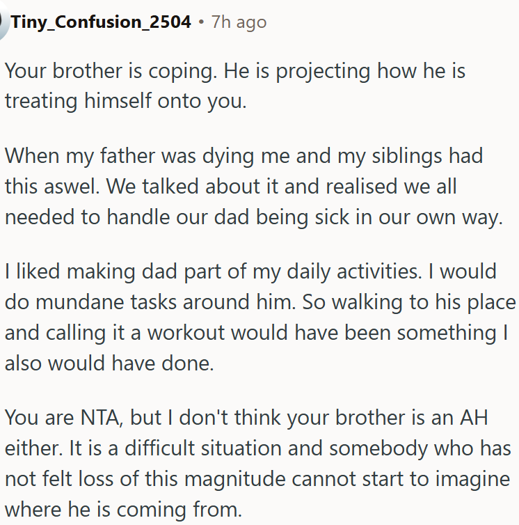 It’s his personal way of working through stress.