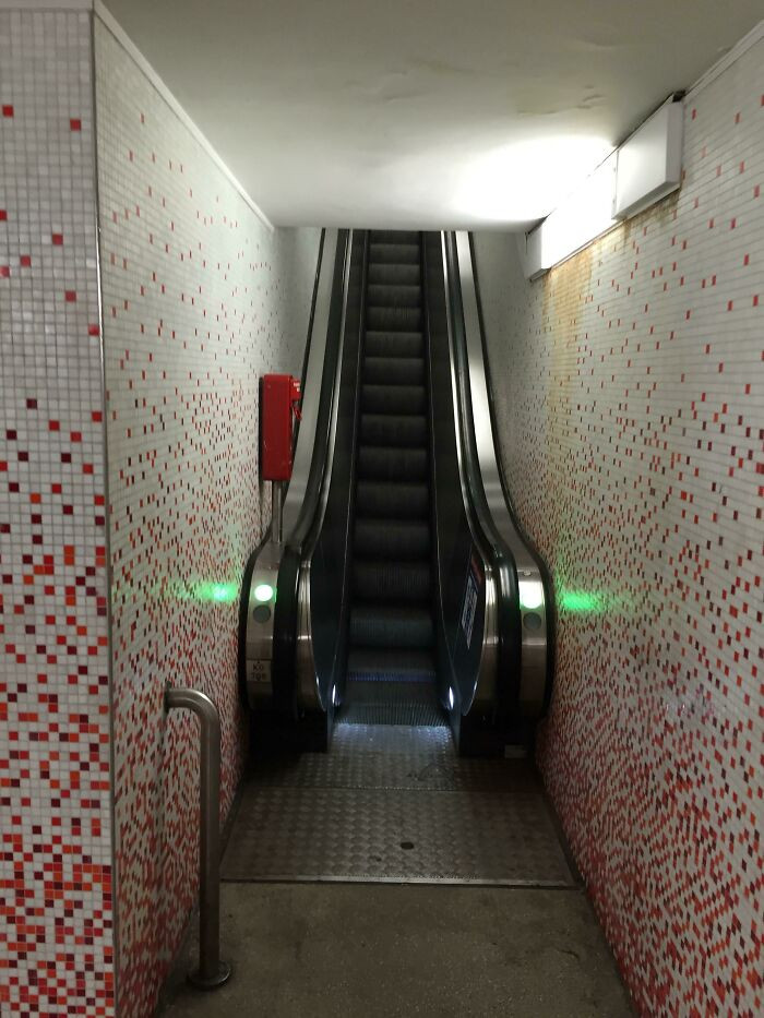 "This Tiny Escalator In Vienna"