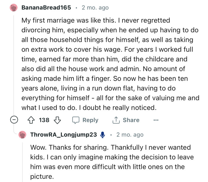 “My First Marriage Was Like This. I Never Regretted Divorcing Him.”