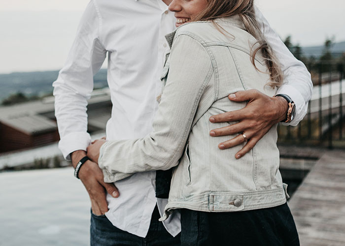 21. A rare perspective: