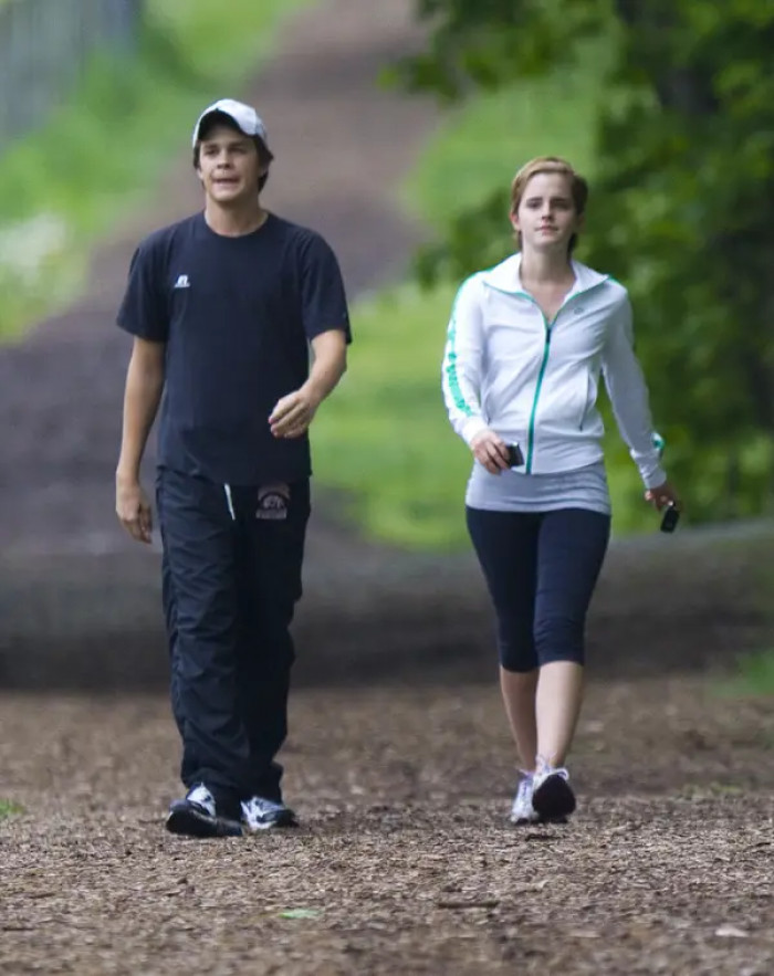 4. Johnny Simmons and Emma Watson