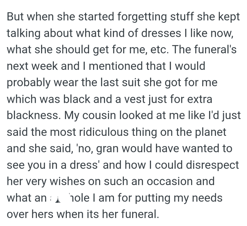 OP's Cousin Looked at Him Like He Had Just Said the Most Ridiculous Thing on the Planet