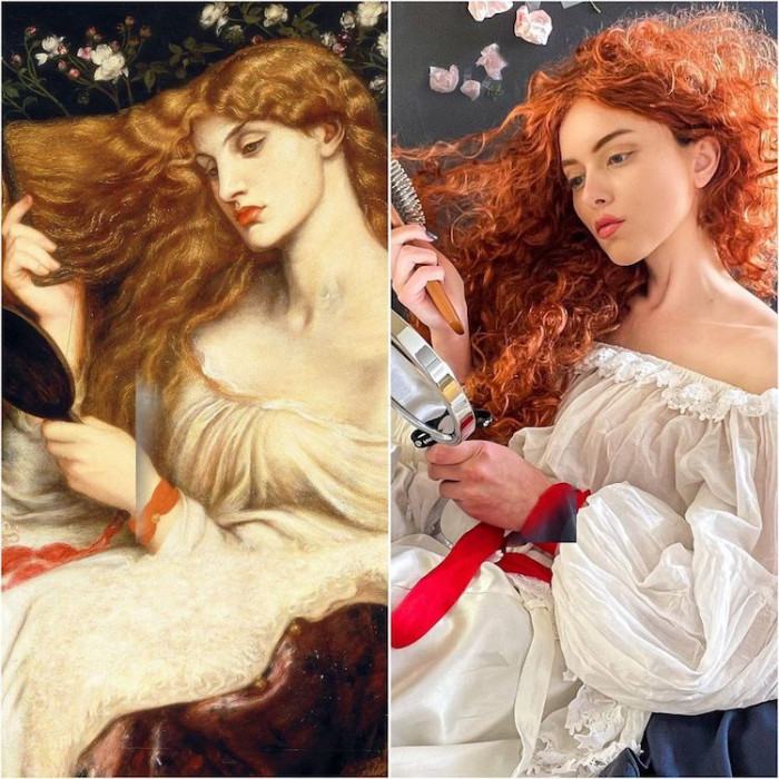 19. The hair... Oh my goodness. Olga is killing it