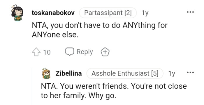 The OP Doesn't Have to Do Anything for Anyone Else