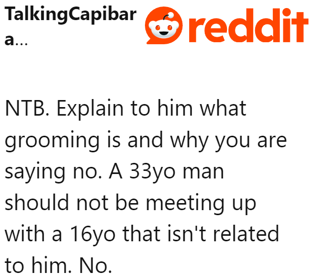 Redditors are all on the OP's side, as it's pretty obvious that this