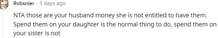 20. Spending on your daughter is normal