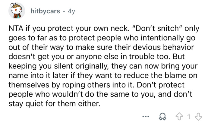 They’re not worth protecting.