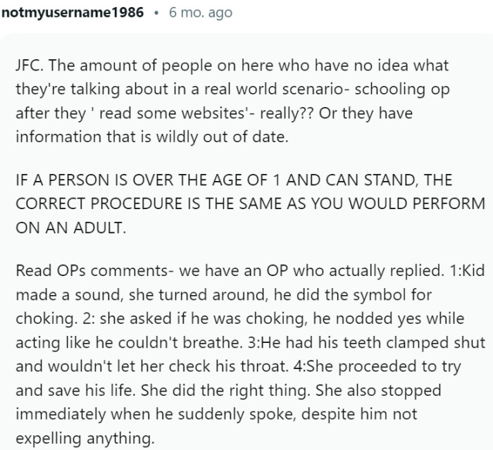 We have an OP who actually replied, read it before commenting