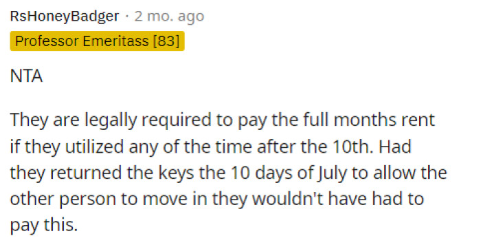If OP's roommate had just given the keys back, then there would be no issue. People are pointing out the inconvenience of her not returning the keys in time.