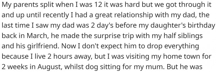 Like in most cases when people get married too young, they split up. OP was 12 at the time.