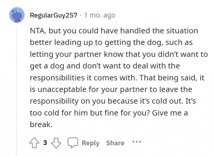 Have a break, @RegularGuy257! You deserve one.