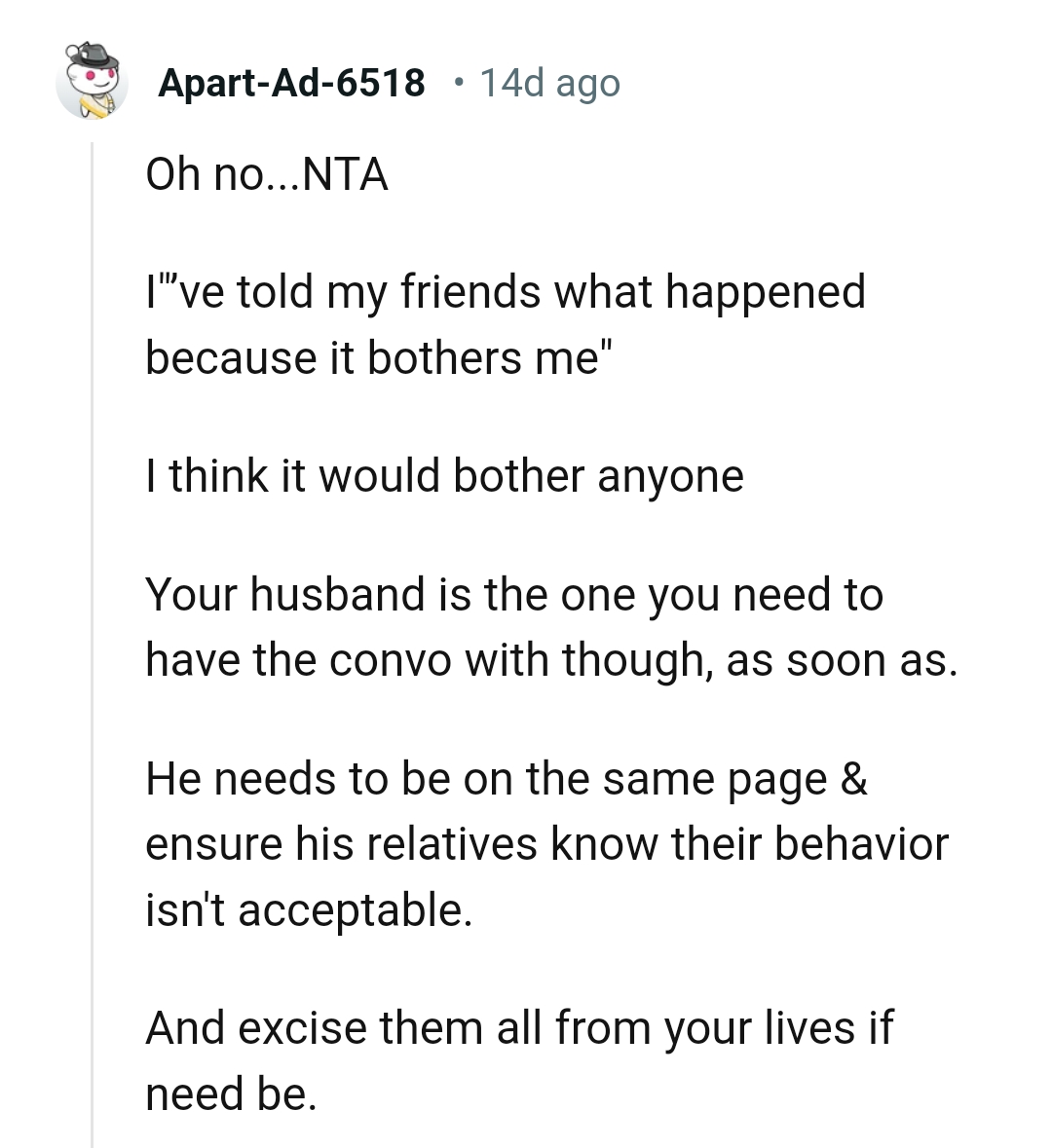 He needs to be on the same page