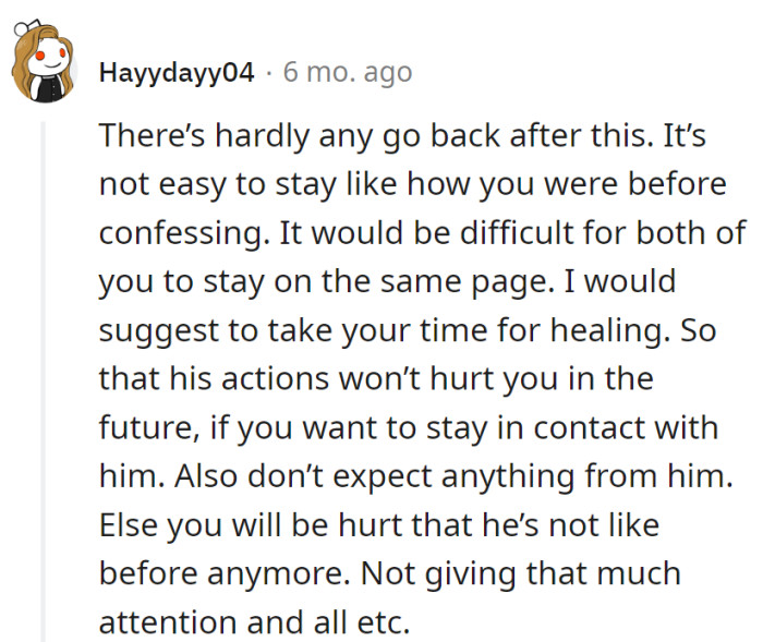 Confession fallout: the 