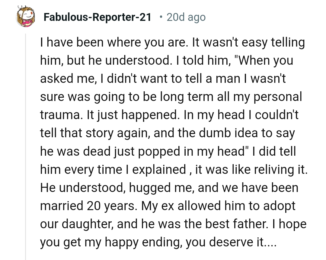 This Redditor Has Been Where the OP Is