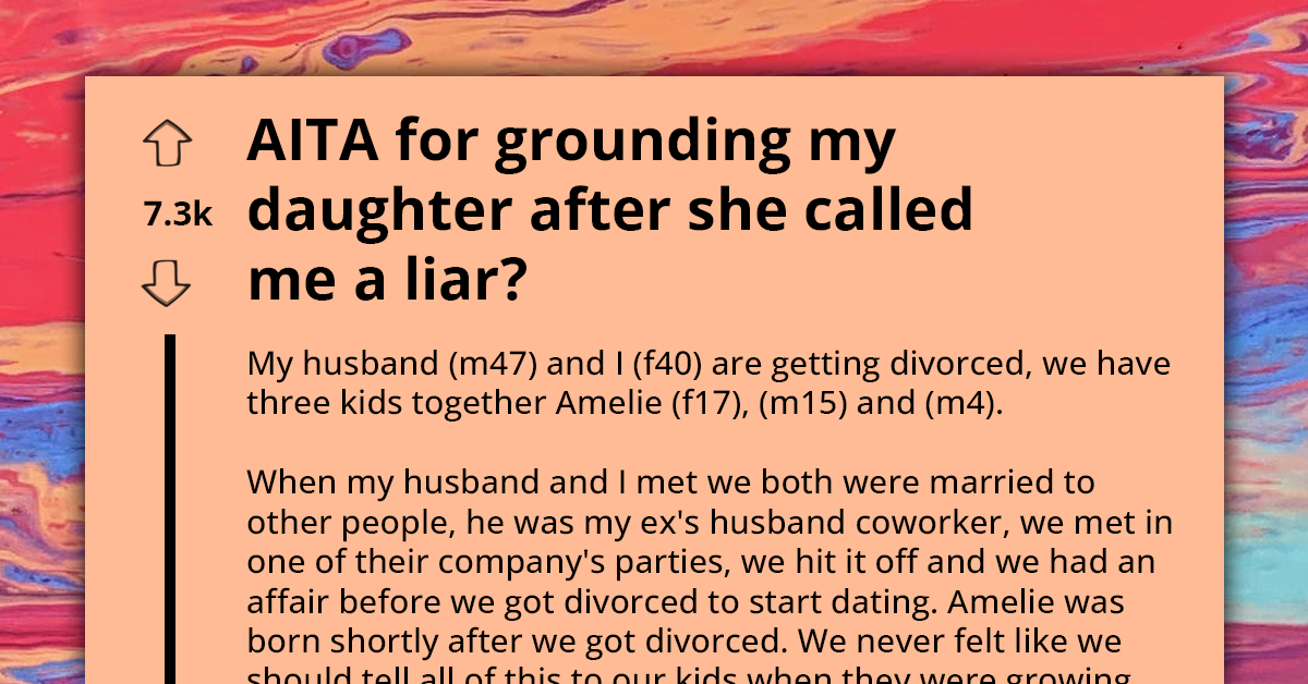 Teen Freaks Out After Finding Out How Her Parents Got Together, Mother Grounds Her Instead of Explaining