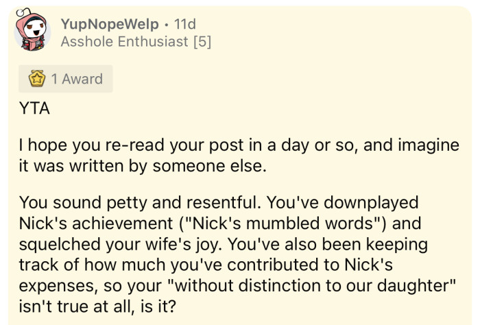 Here's how the Reddit community reacted to u/IDidntChooseMomLife's post: