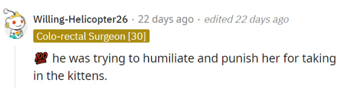 The cat pee incident seemed less about cleanup and more like a stealthy and petty revenge.